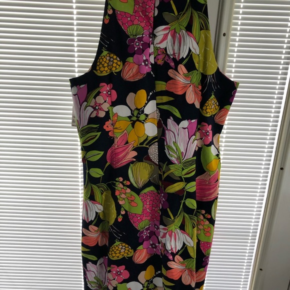 Trina Turk Aptos Tropical Print Sheath Dress - Picture 4 of 5